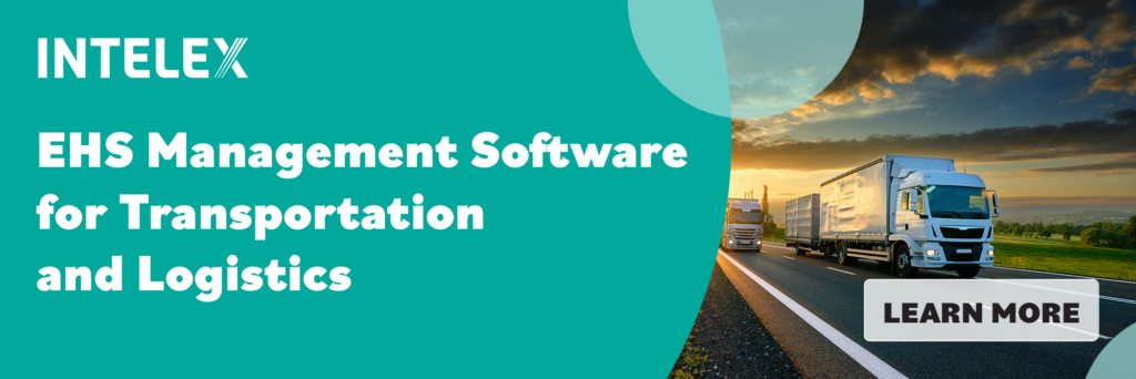 Learn more about EHS Management Software for Transportation and Logistics