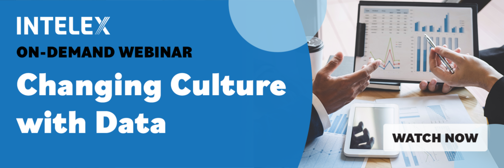 Watch the on demand webinar, Changing Culture with Data