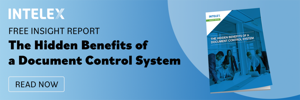 Read the insight report: The HIdden Benefits of a Document Control System