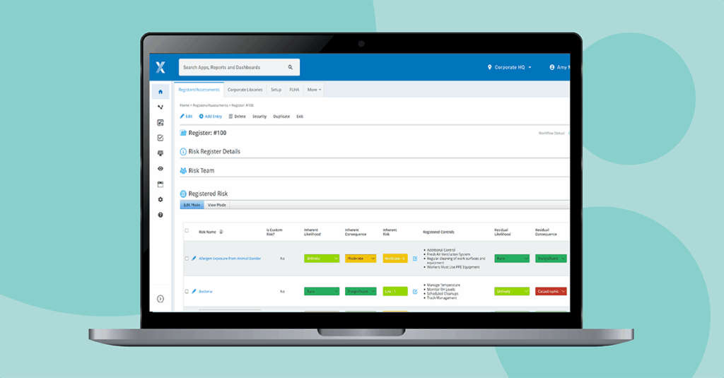 Global Risk Management Application