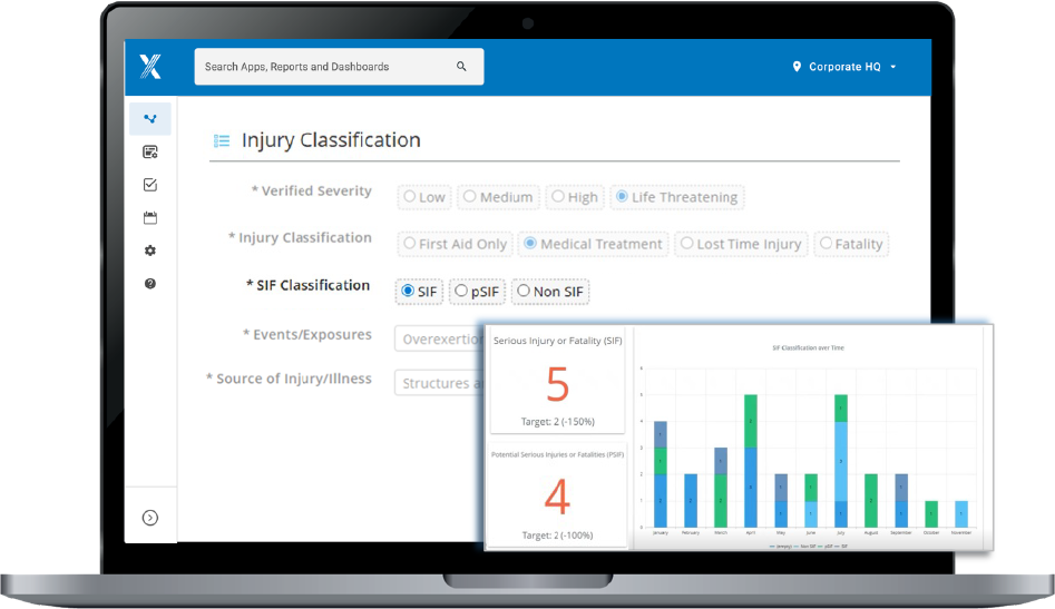 Serious Injury or Fatality (SIF) software updates