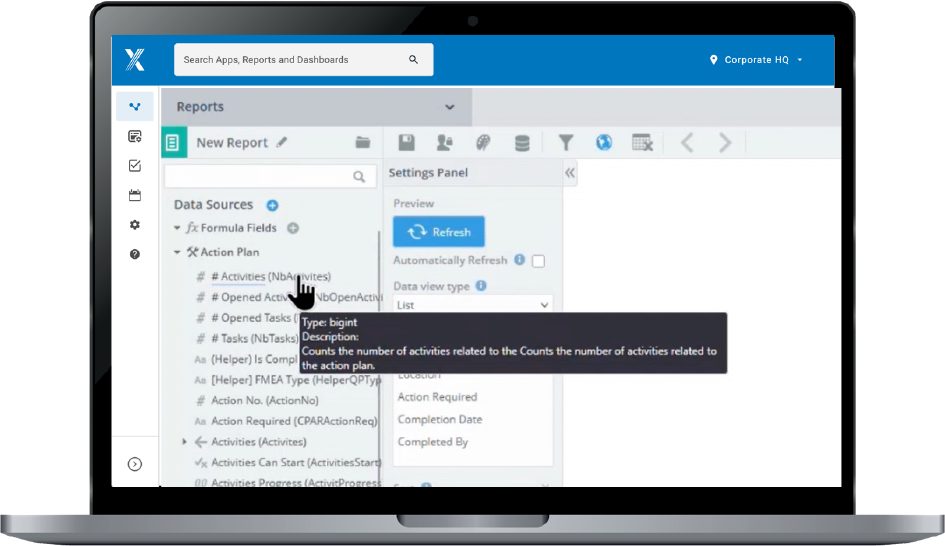 Q3 product launch updates for reports and dashboards