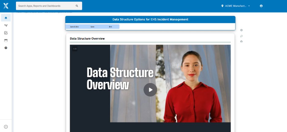 Intelex Essentials Data Structure Overview