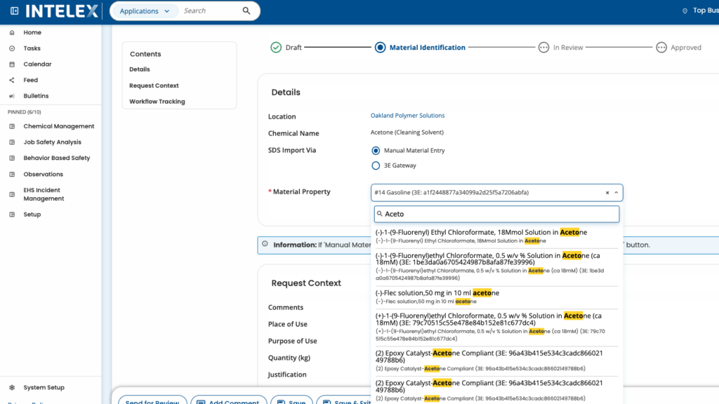 Prove compliance the moment a regulator, insurer, or auditor asks in Intelex